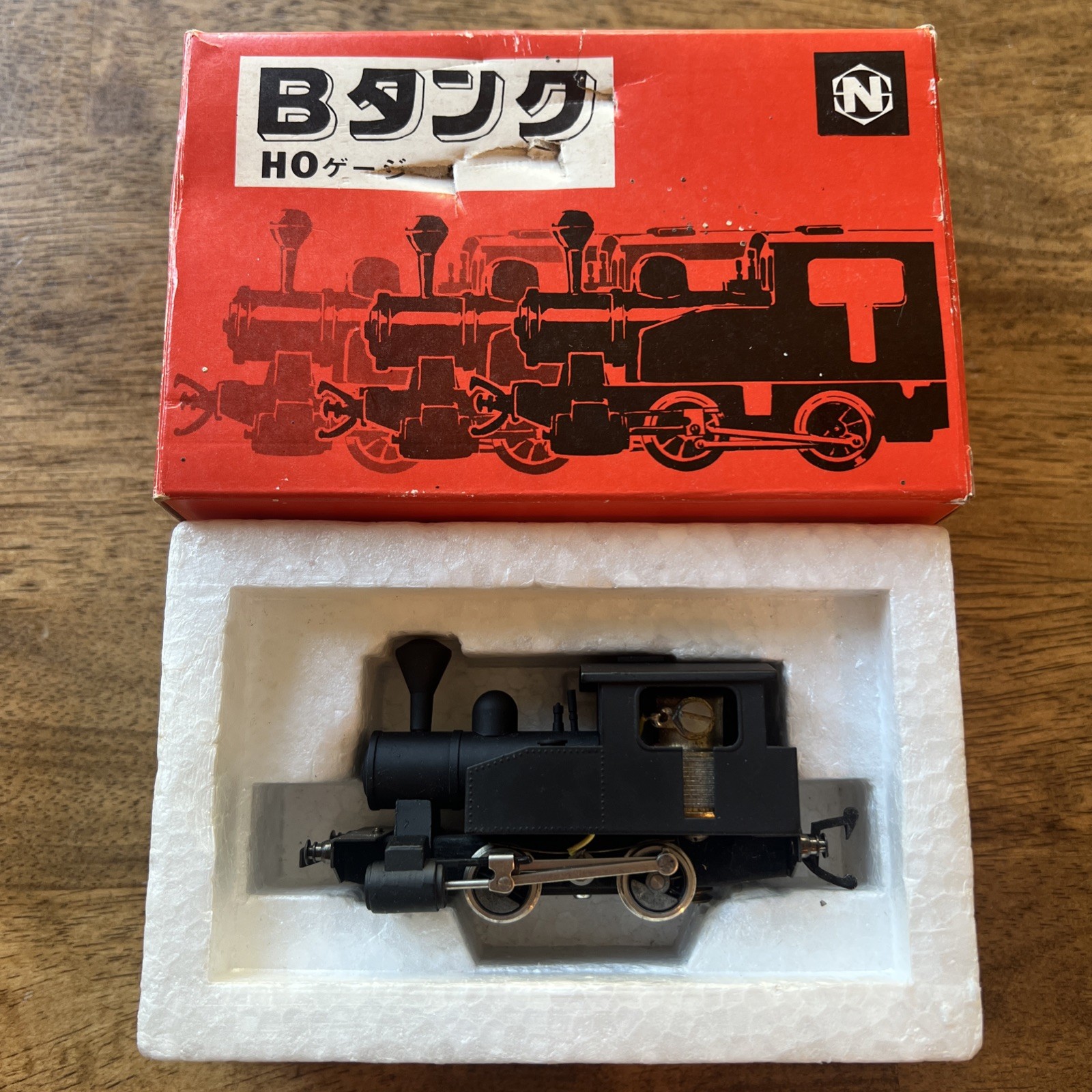 HO Scale Nakamura Seimitsu 0-4-0 Porter Brass Steam Locomotive (Japan)