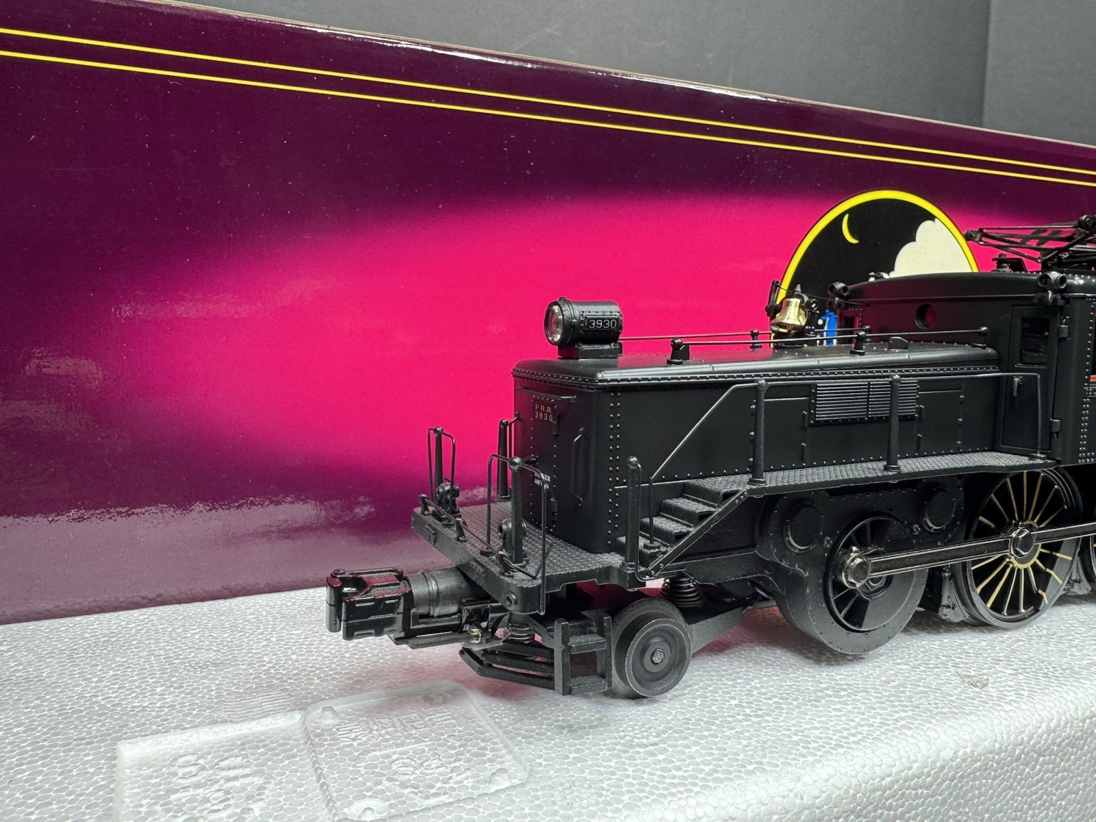 MTH 20-5543-1 Pennsylvania PRR L-5 crocodile electric engine #3930 PS2 BCR LNIB