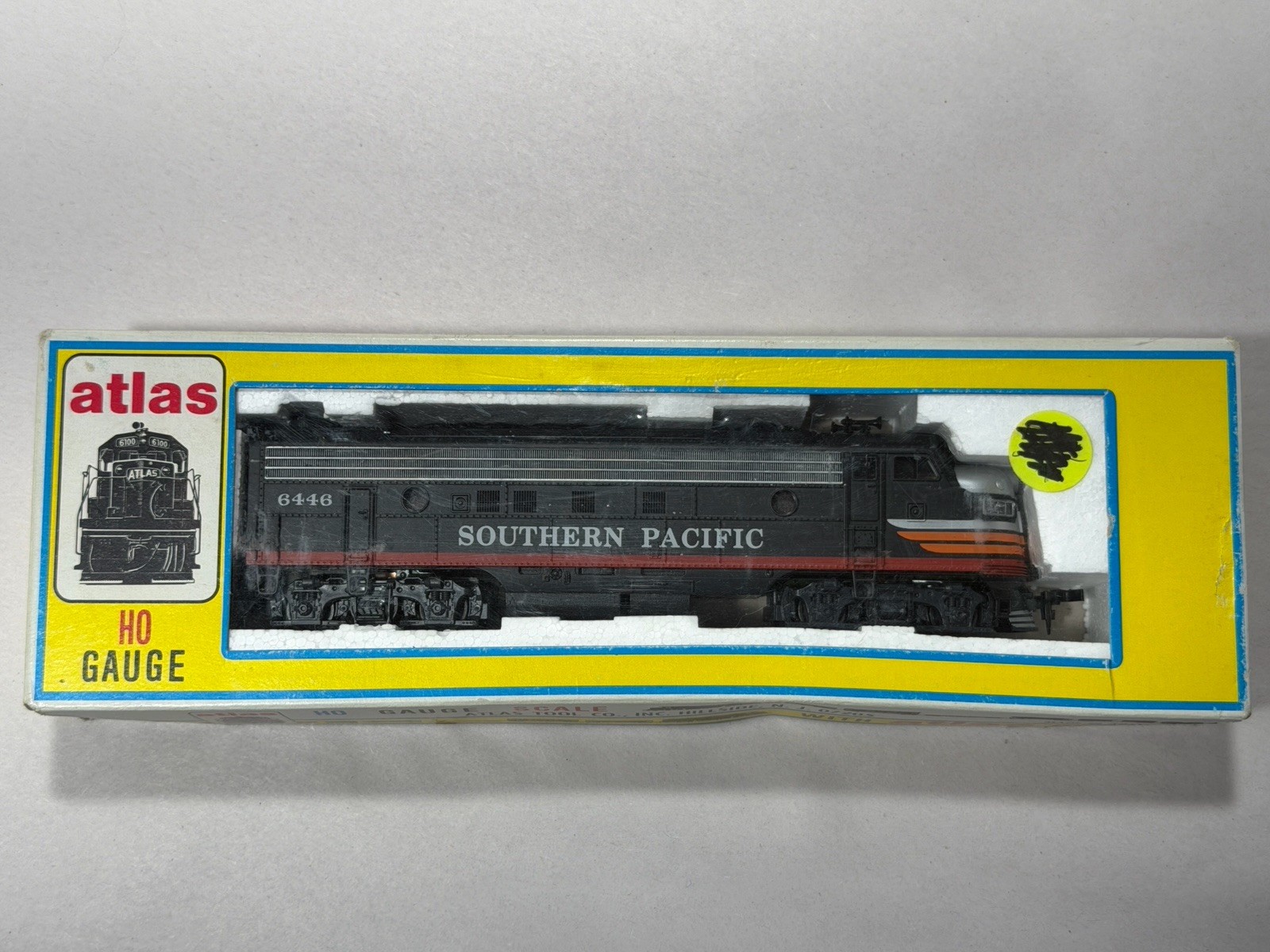 Vintage NOS Atlas FP-7 Locomotive Southern Pacific #6451 HO Austria 8314 SP NIB