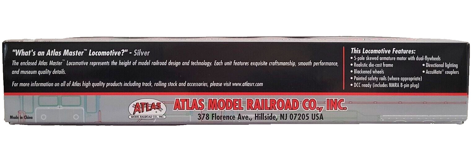 Atlas Silver 10001155 HO Scale GE U30B FRISCO #848 DCC Ready New in Box Tested