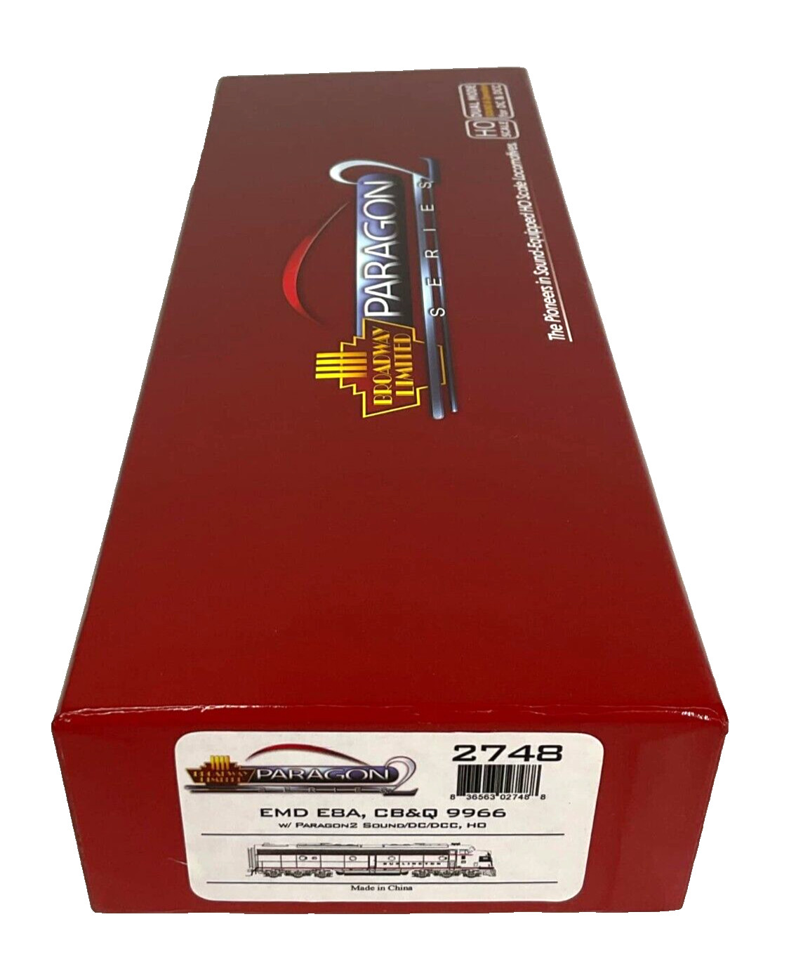 Paragon 2 Series HO Scale Dual Mode Sound & Operation For DC & DCC 2748 – NEW
