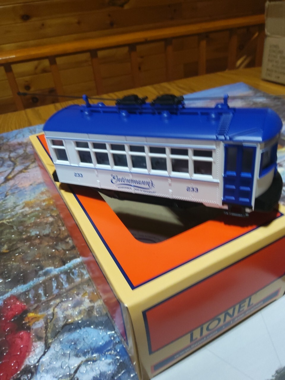 LIONEL 2301430,( METCA ) ENTENMANNS TROLLEY CAR. ( NEW )
