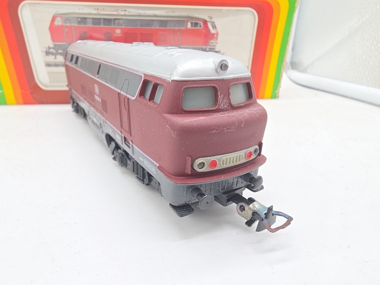 MEHANO T041 DB 216 016-6 Dark Red Diesel Locomotive HO 1:87