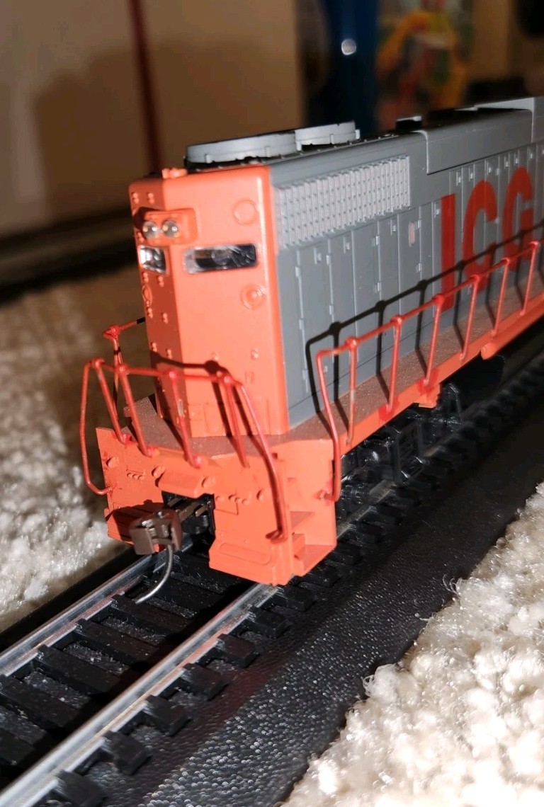 ATHEARN HO SCALE GP-38-2 “ILLINOIS CENTRAL GILF” 9623 DIESEL — EXCELLENT ICG