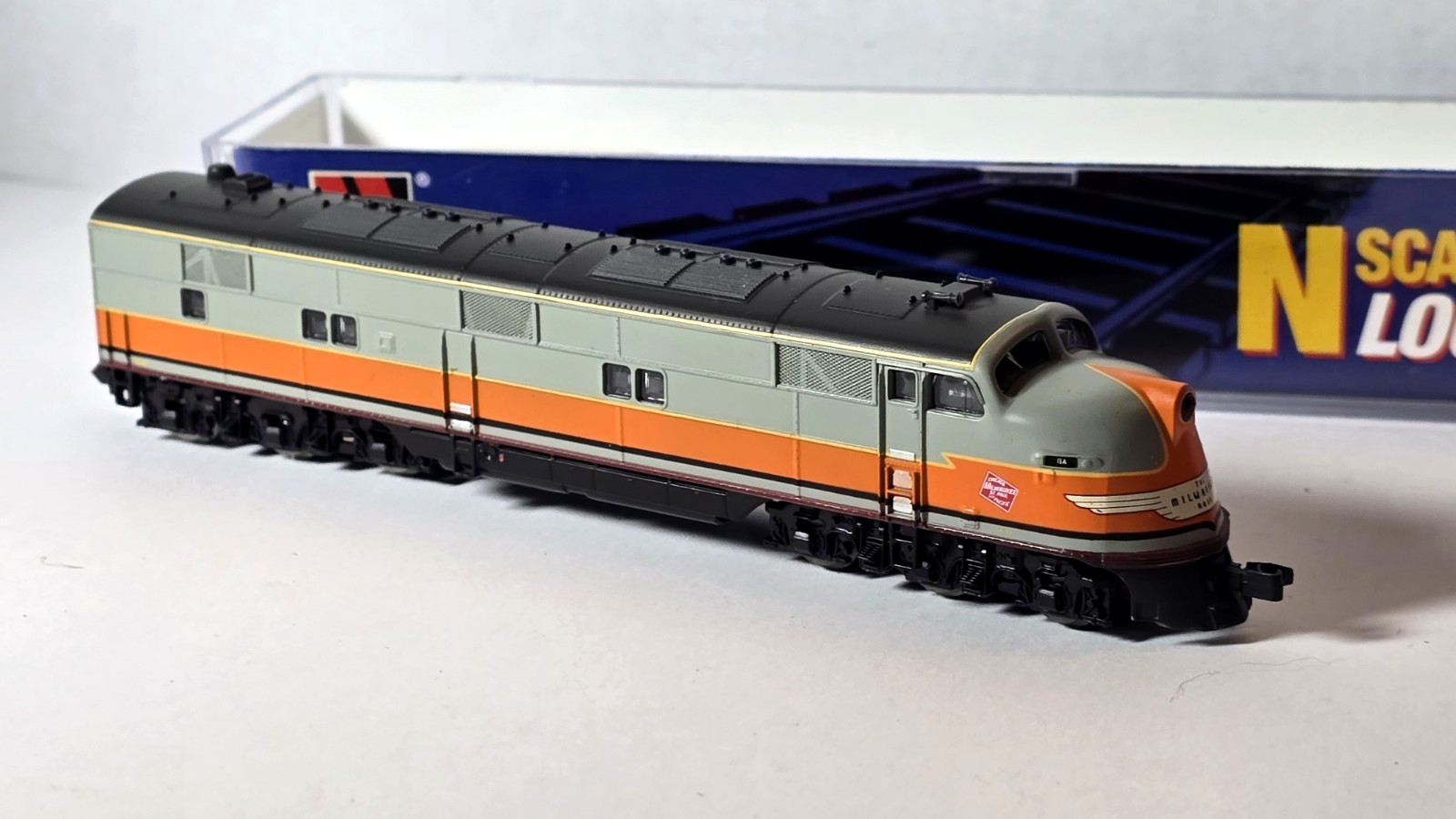 Life Like N Scale Milwaukee Road CMStP&P MILW EMD E6 E6A A Unit #15A Locomotive