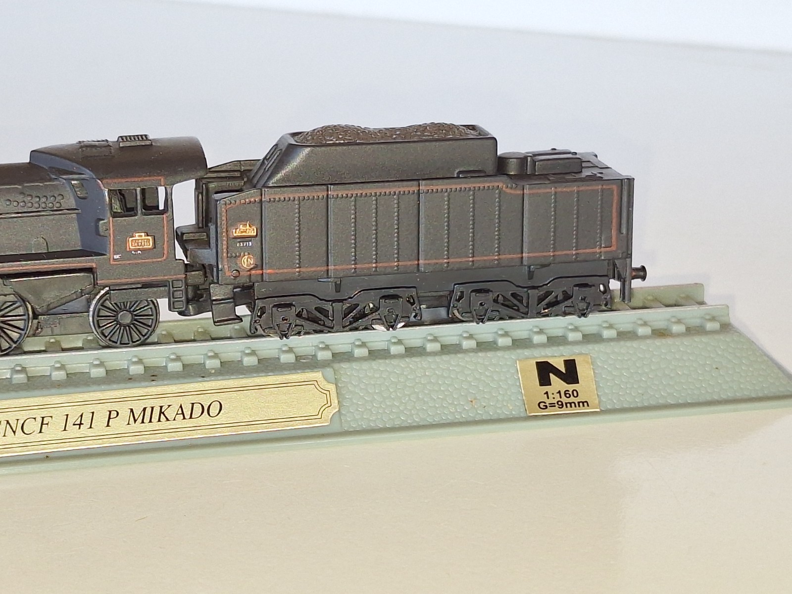Delprado Static Display N Scale SNCF 141 P Mikado Steam Loco. Non Motorised