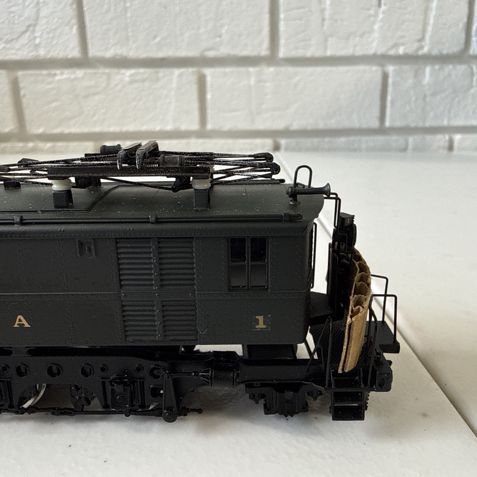 Custom NJ Brass 344 HO Brass Train PRR Pennsylvania Class FF-2 Electric ~AS IS