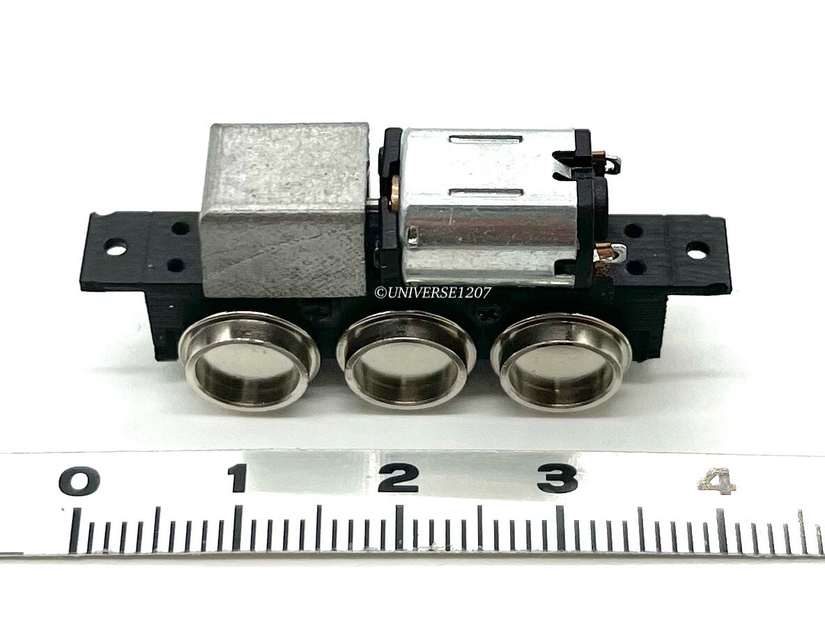 N/HOn30/HOe/009 3-Axle Locomotives Power Drive Chassis w/Coupling Rods 20mm/8mm