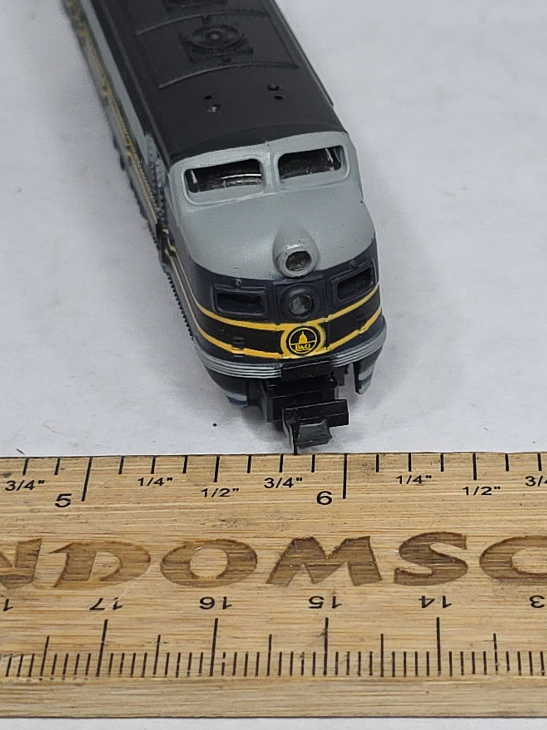 Life-Like N Scale F-7 Diesel Locomotive 7750 B&O Baltimore & Ohio Runs No Box