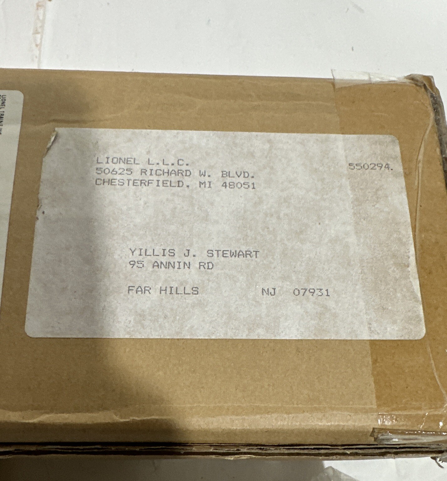 NIB Lionel 6-18197 Western Pacific F3 B-Unit Dummy Diesel Locomotive #2355B