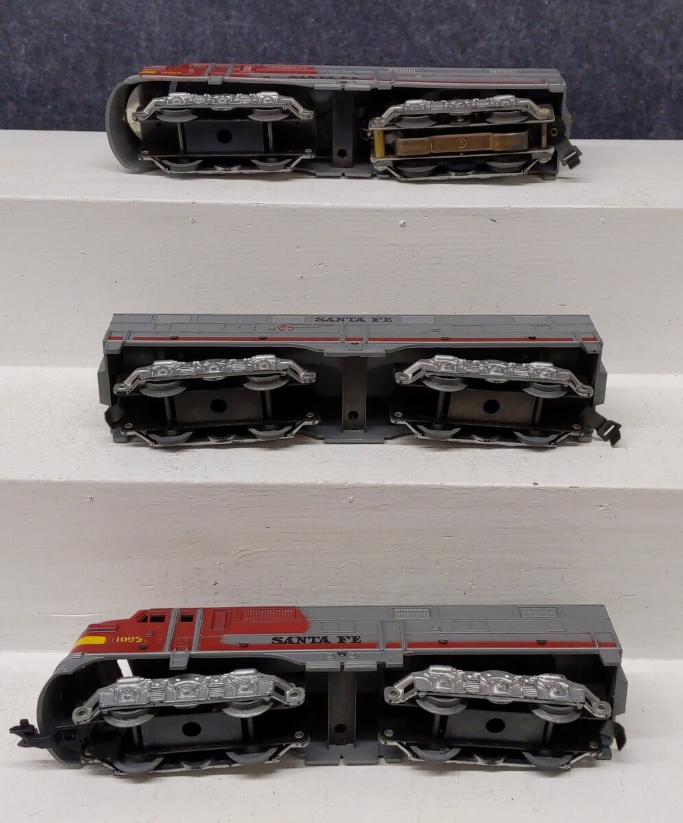 Marx 1095 Vintage O Santa Fe ABA Diesel Locomotives