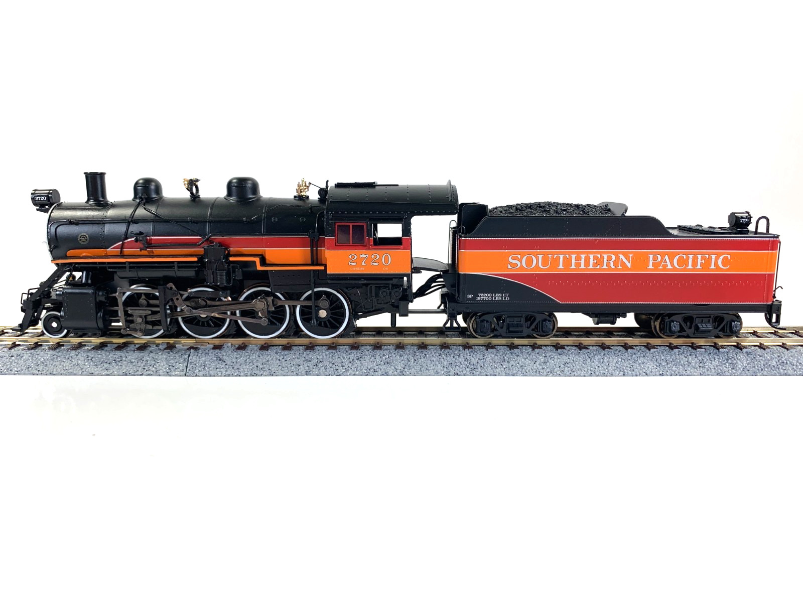 HO Broadway Ltd 5534 SP Consolidation 2-8-0 #2720 -DC/DCC Paragon 3 Sound