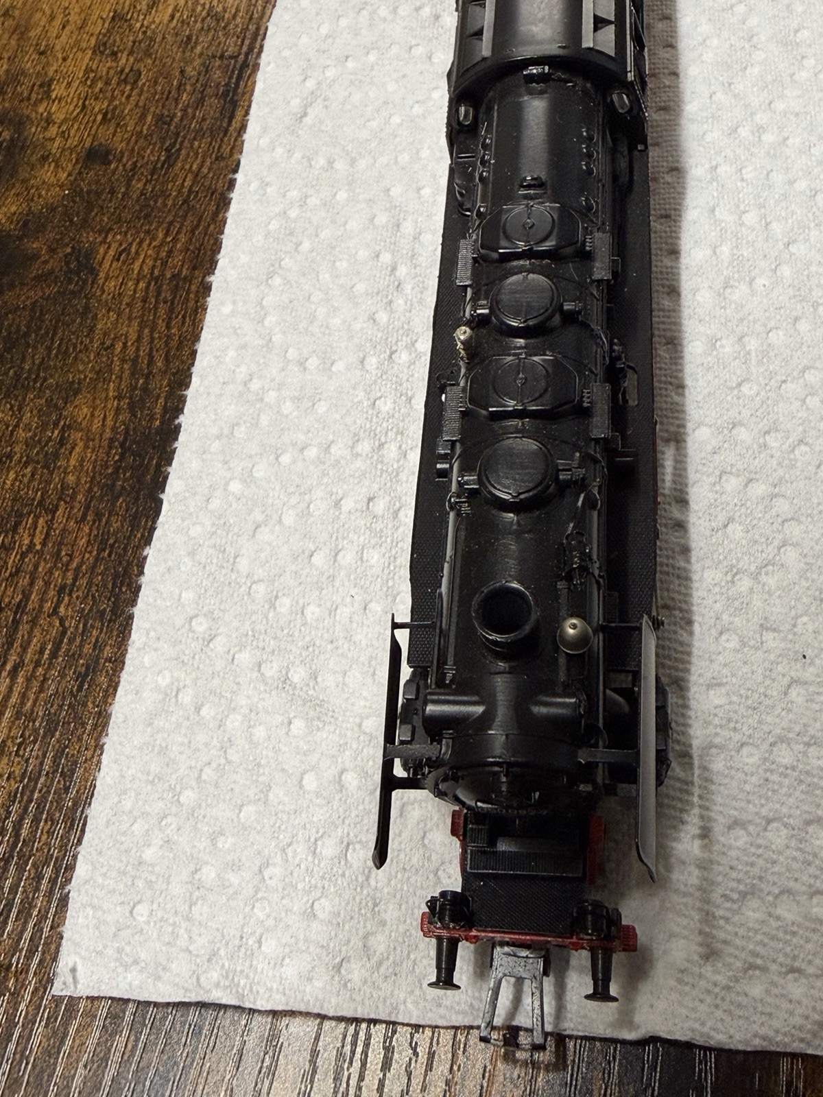 Märklin HO 3084 Deutsche Bahn Steam Locomotive 050082-7 2-10-0 Black/Red