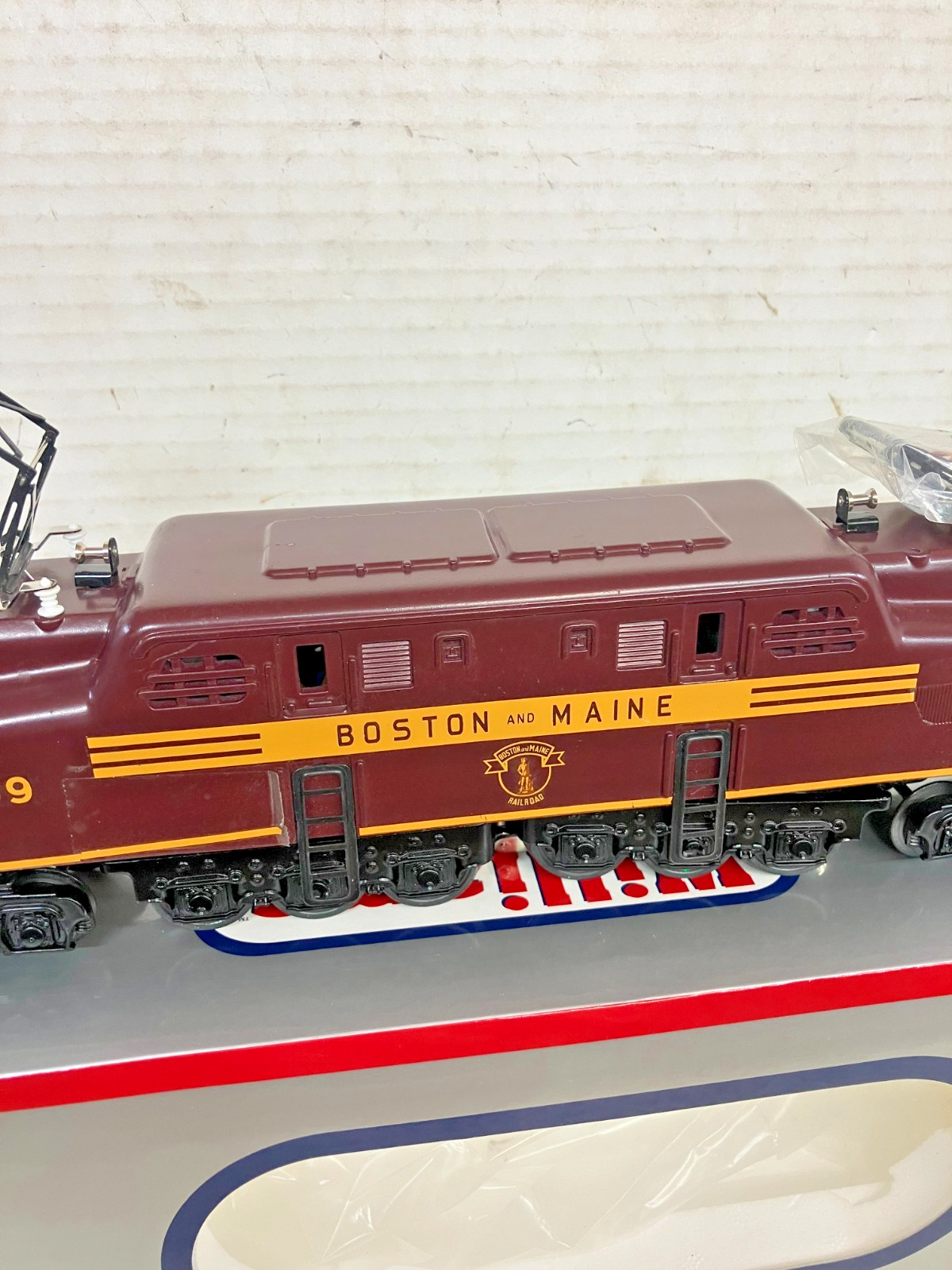 WILLIAMS O GAUGE DIECAST BOSTON and MAINE Minuteman GG1