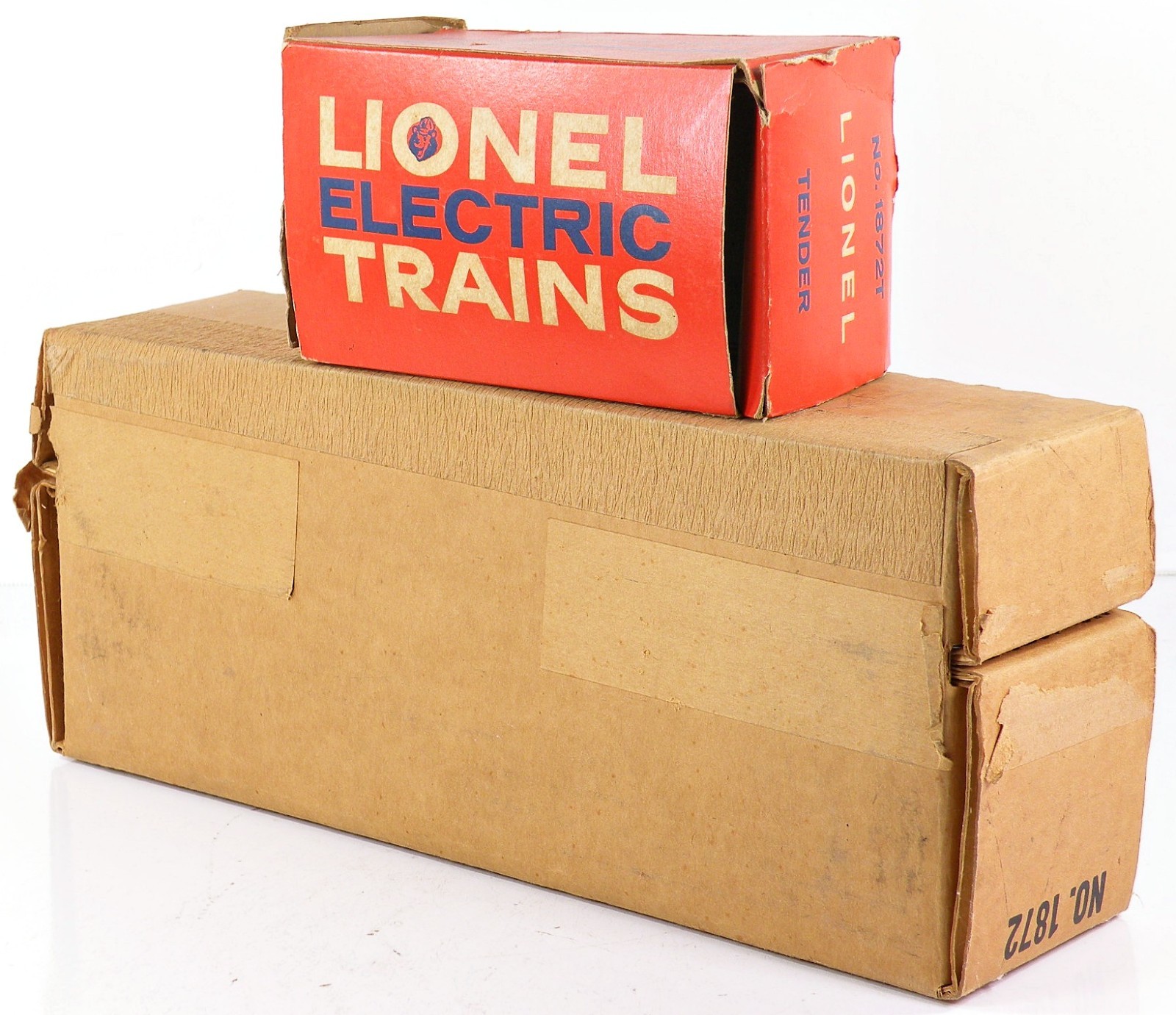 Lionel PW 1872 General & Tender w/Boxes UNUSUAL DIECAST PILOT 1959-62 /4/