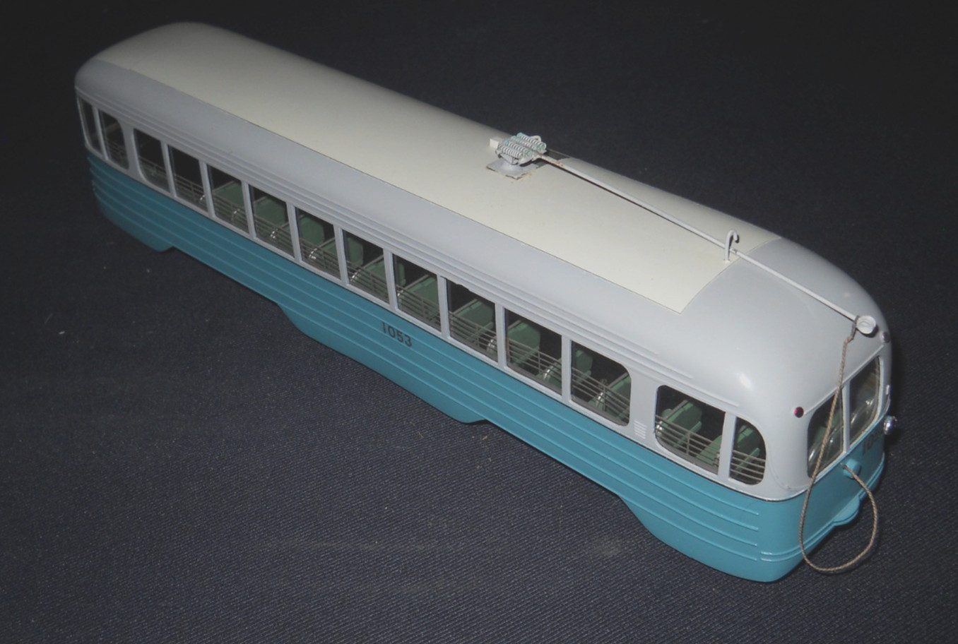 O Scale SPTC Washington Capital Transit Pre-PCC St Louis #1053 Interior Unpower