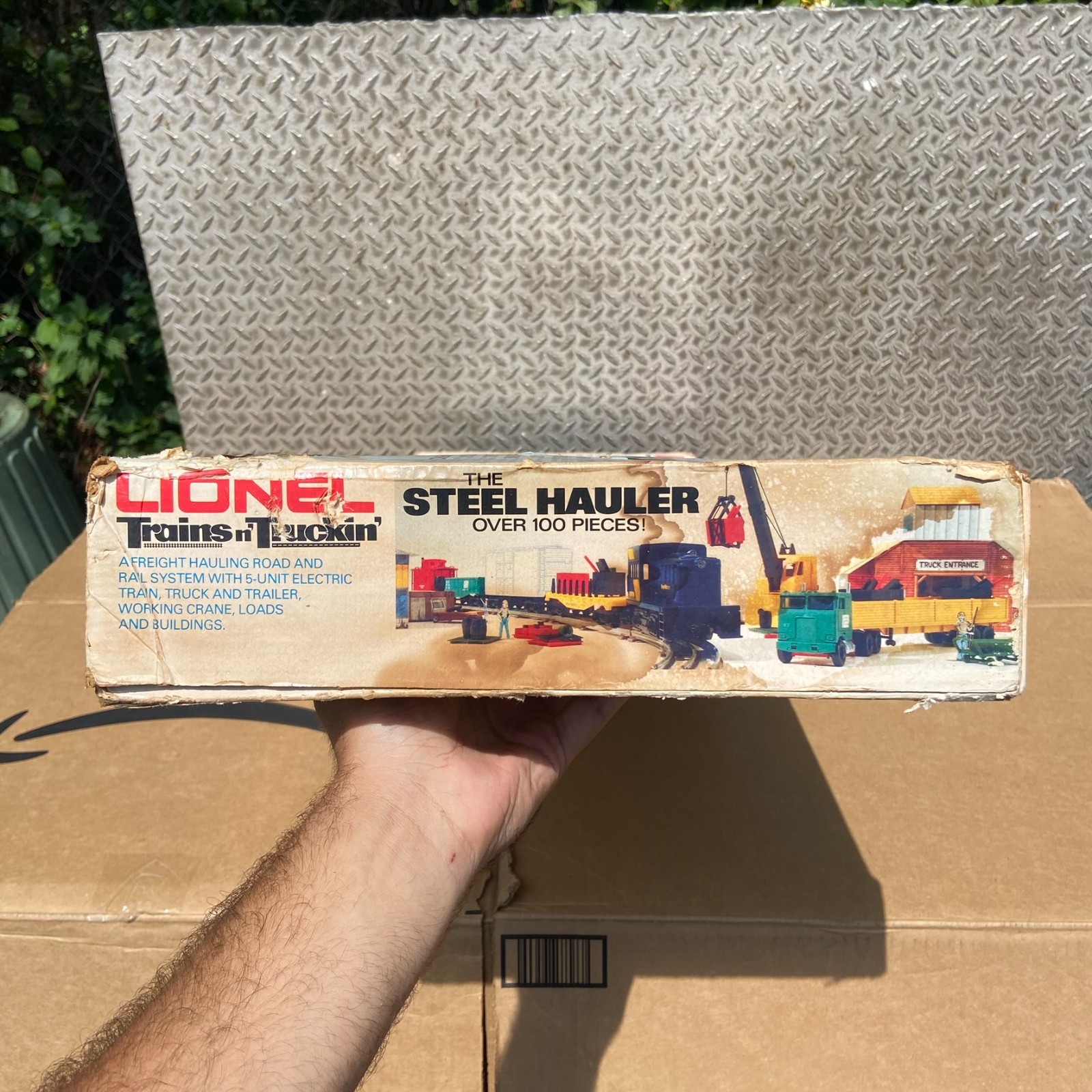 Vintage Lionel 6-1760 Trains n’ Truckin’ Set 1977 NEW SEALED #8769 O27 Gauge