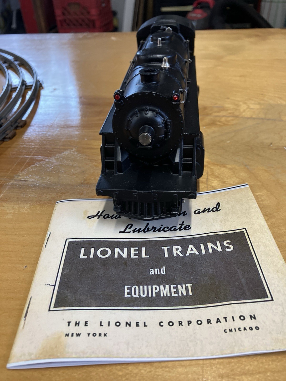 refurbished Lionel 1655 Locomotive Train Set See Description