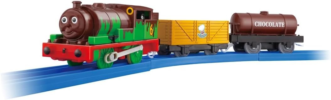 Thomas TS-23 Chocolate Percy Plarail Tomy Trackmaster New