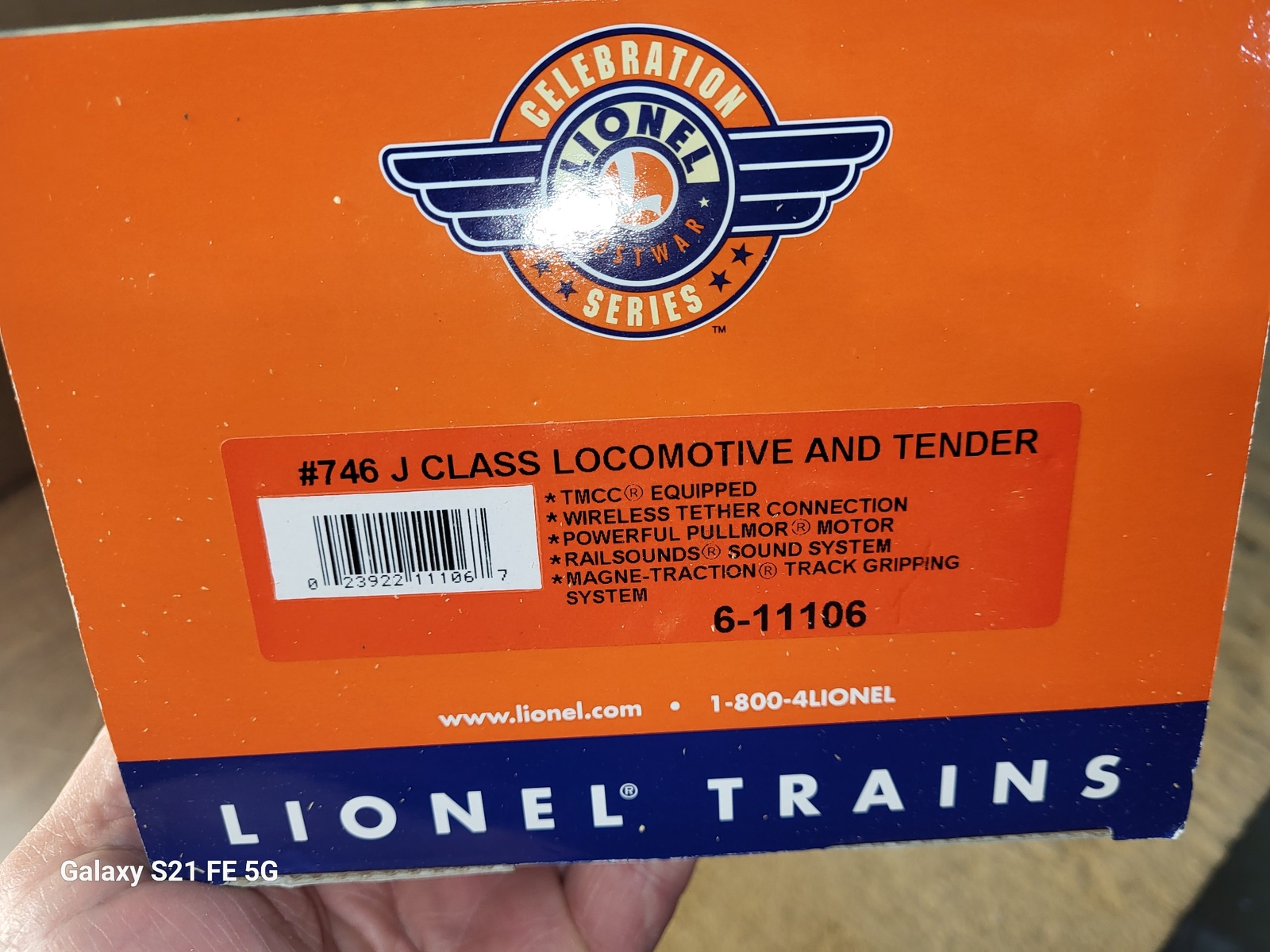 New Lionel Celebration Series 746 J Class N&W Locomotive & Tender O Scale 11106