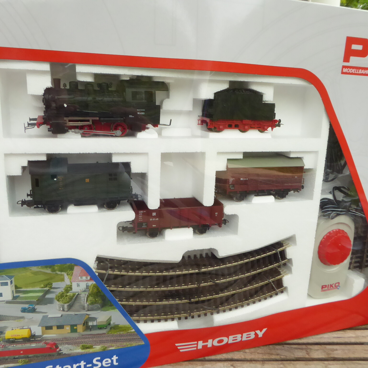 Piko 71915 H0 Startset Freight With Steam Locomotive Br 98 the Dr Epoch 3 New Ob