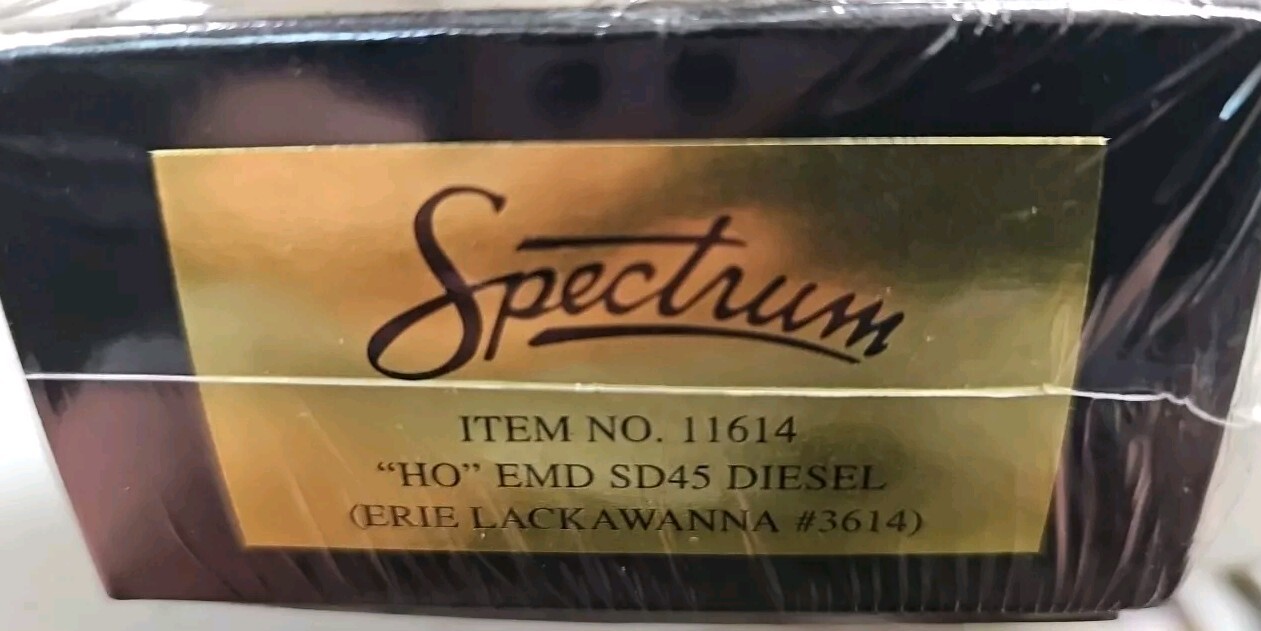 Bachmann Spectrum #11614, EL Erie Lackawanna #3614, EMD SD45, HO Ga. NIB (13E)