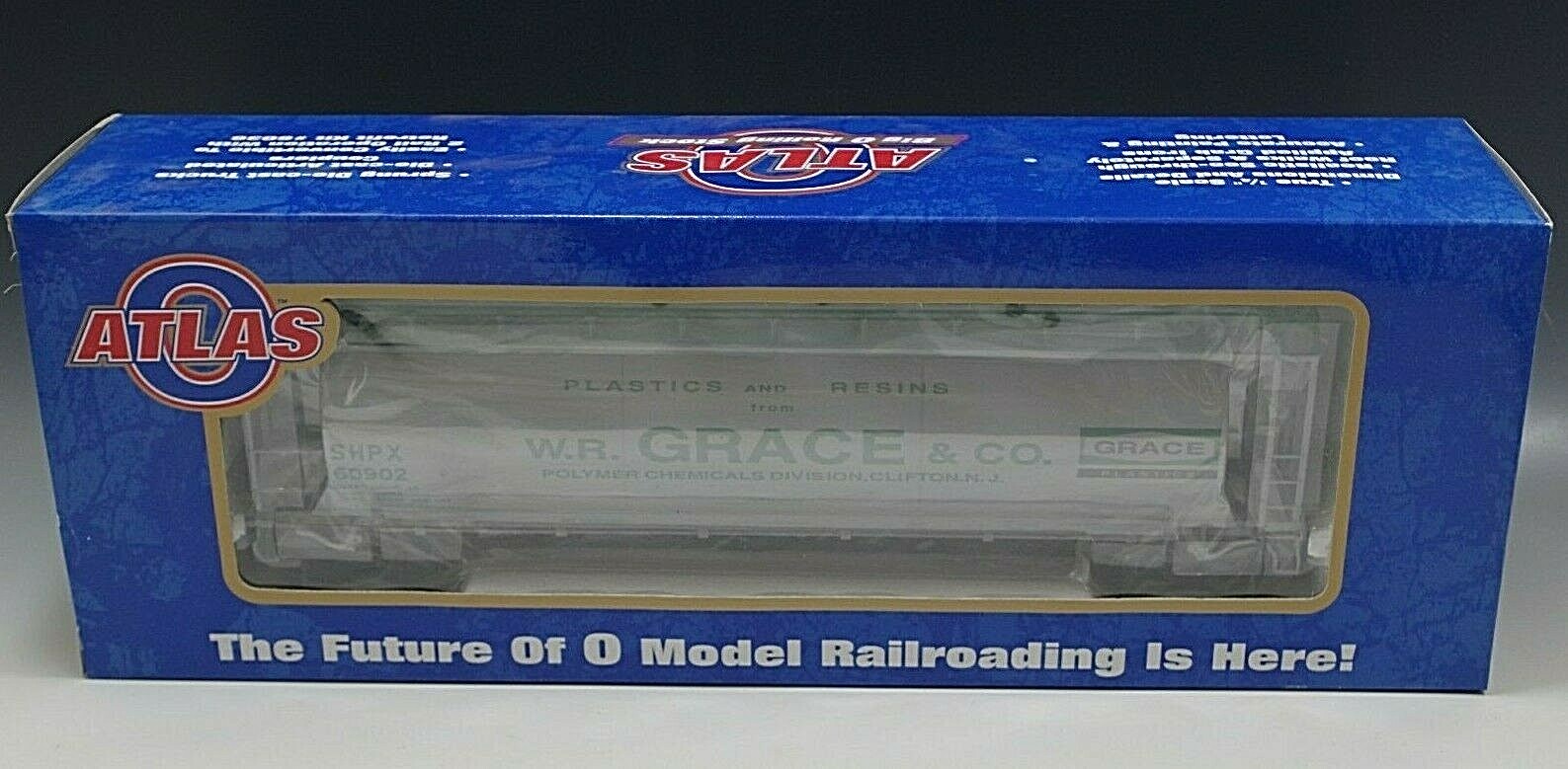 ATLAS ACF 3-BAY CYLINDRICAL HOPPER W.R GRACE &CO #6306-1 0 SCALE NIBTRUE 1/4″ SC
