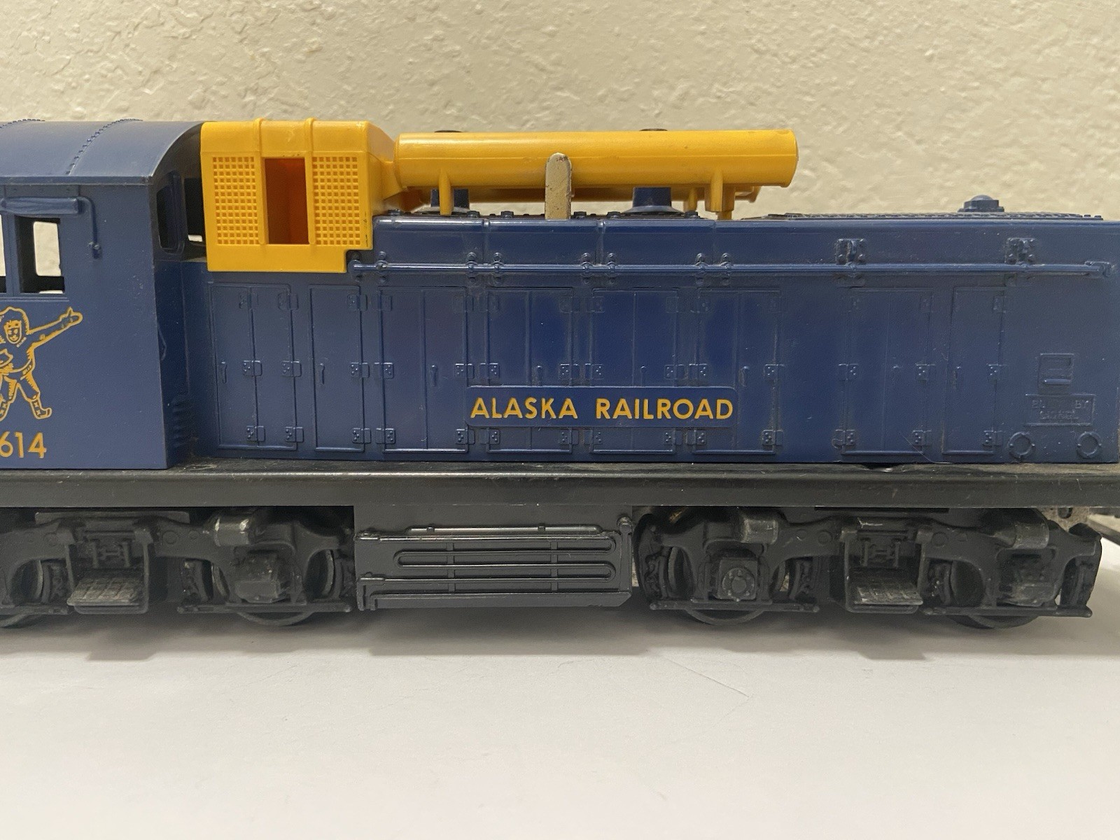 Lionel 614 Alaska Railroad O Gauge Diesel Switcher Locomotive Untested