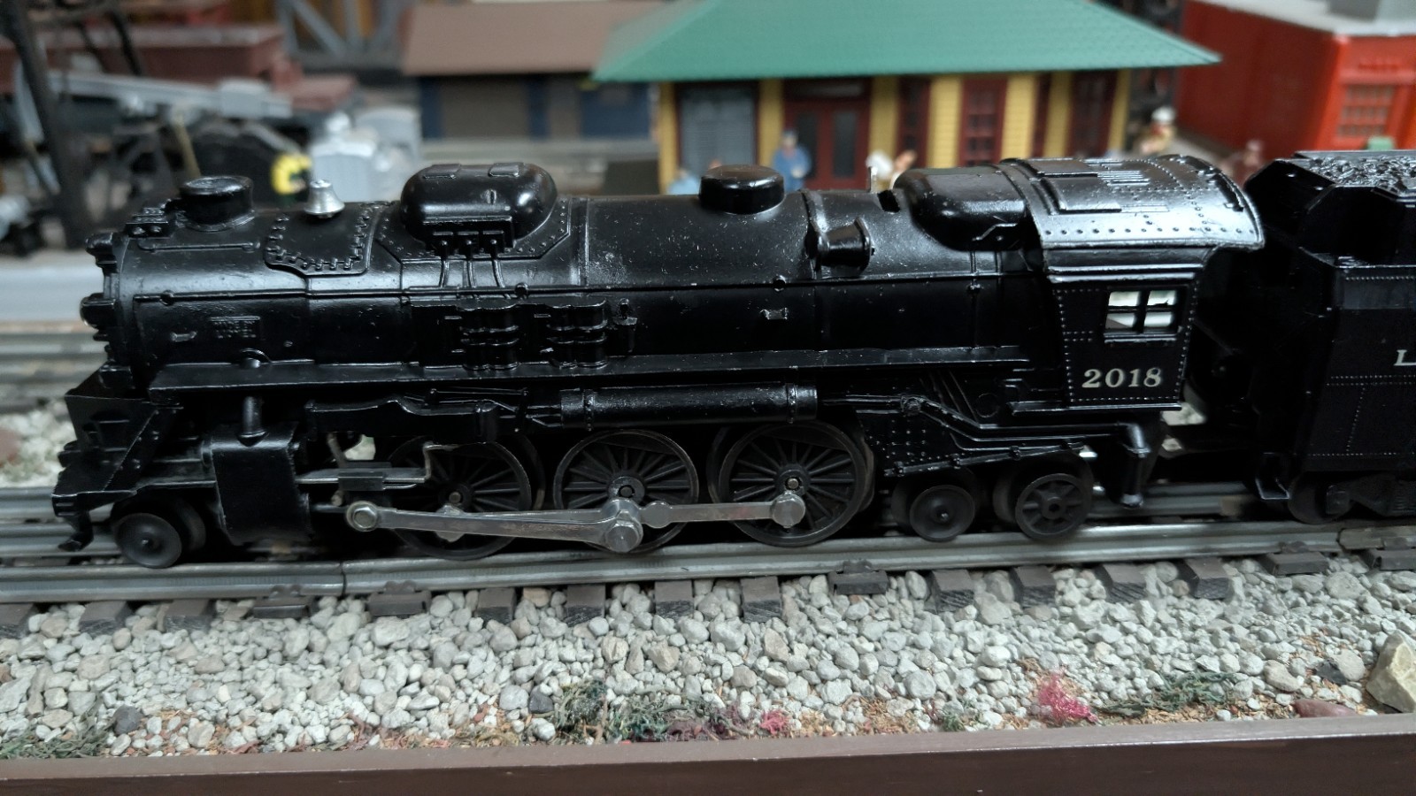 Lionel Postwar 2018 Steam Engine w/6026W Whistling Tender 2-6-4 Adriatic