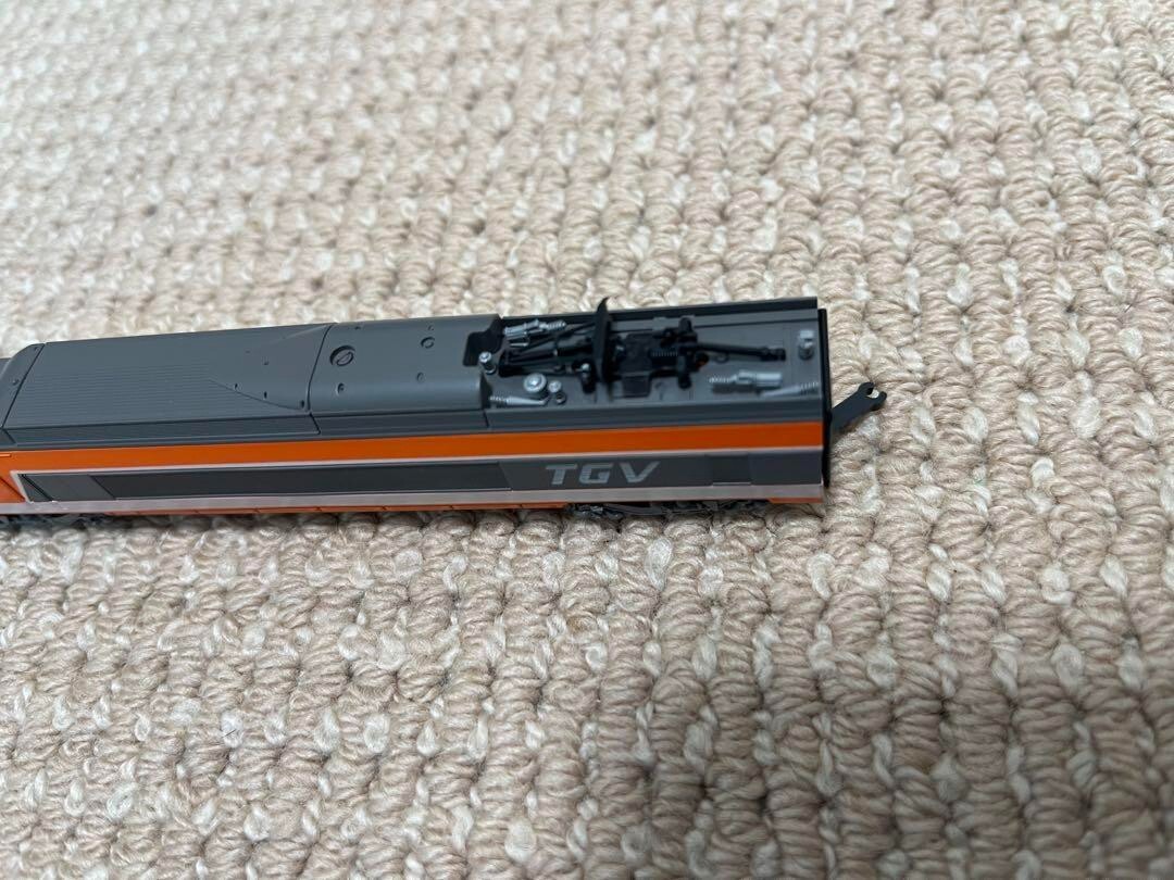 Kato S14701 TGV N Scale Bullet Train from Japan Used 6-Car Set Train Free Ship