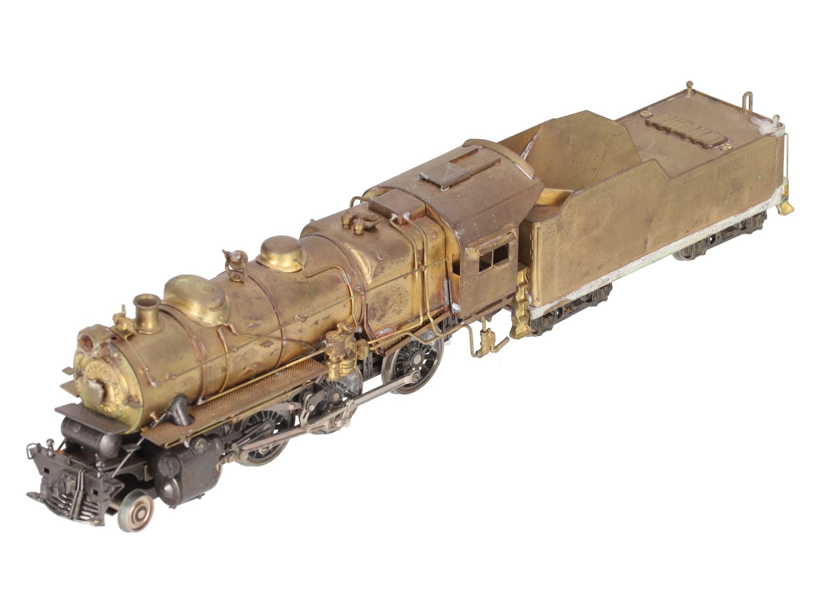 Max Gray KTM HO Brass PRR G-5 4-6-0 Ten Wheeler – Unpainted EX
