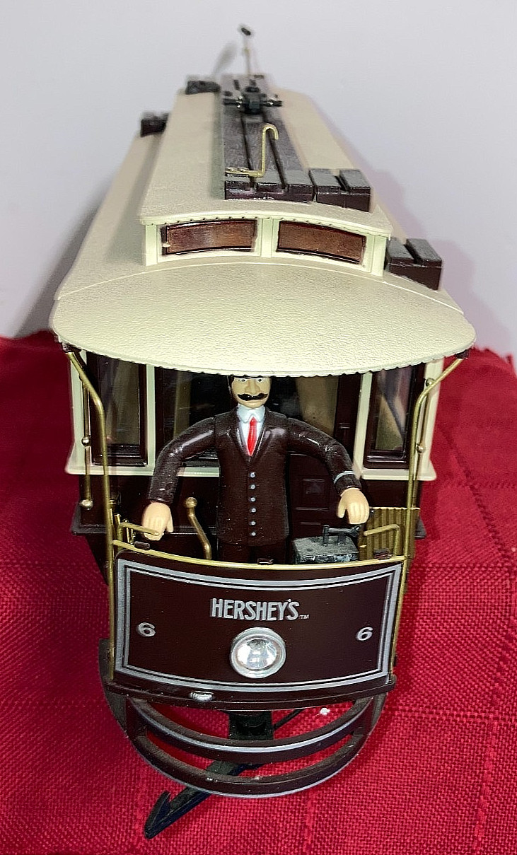 Bachmann “G” #93855 Hershey’s Street Car #6 “Chocolate Town USA” NOS Runs Well