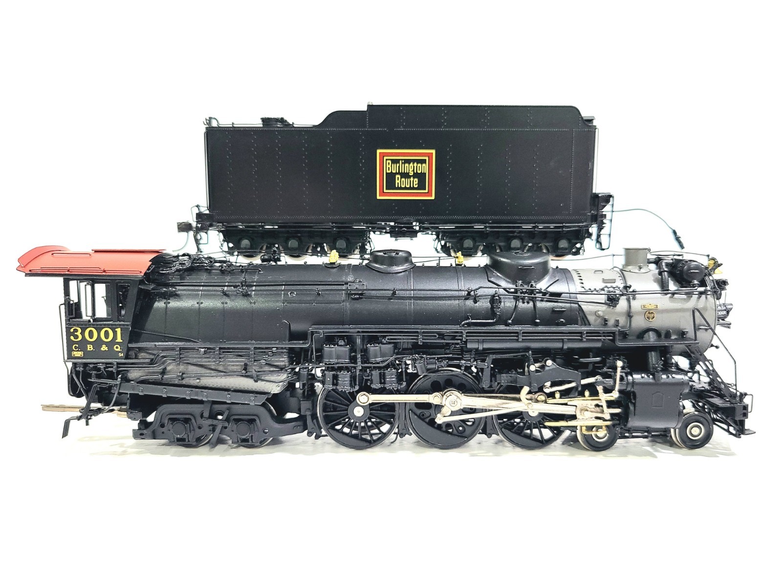Challenger CIL Samhongsa CB&Q S-4 4-6-4 Chicago Burlington #3001 HO Brass 2258.1
