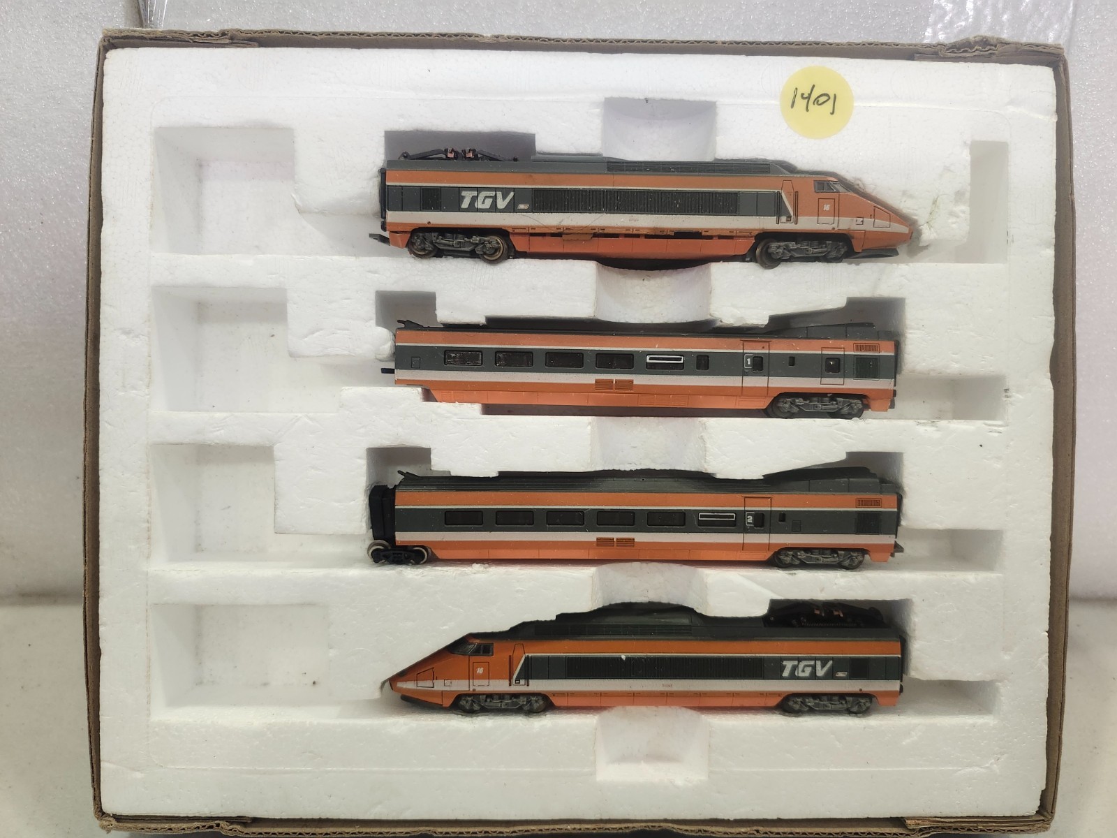 MODEL POWER TGV LIMA HIGH SPEED TRAIN + RAVEN BONUS SHOWS SIGNS OF WARE
