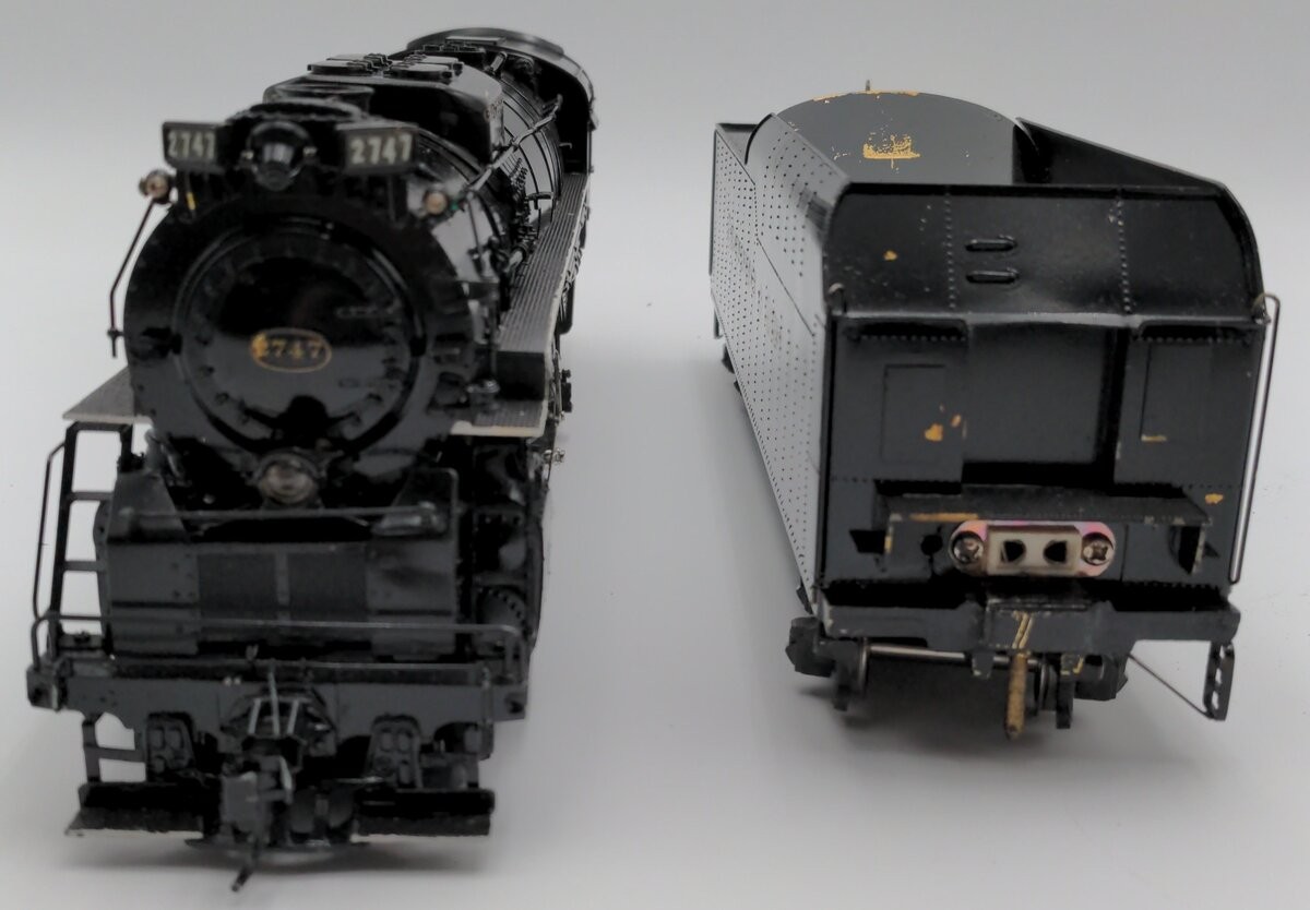 KTM Scale Models O Brass Chesapeake & Ohio Steam Locomotive #2747 Custom/Box