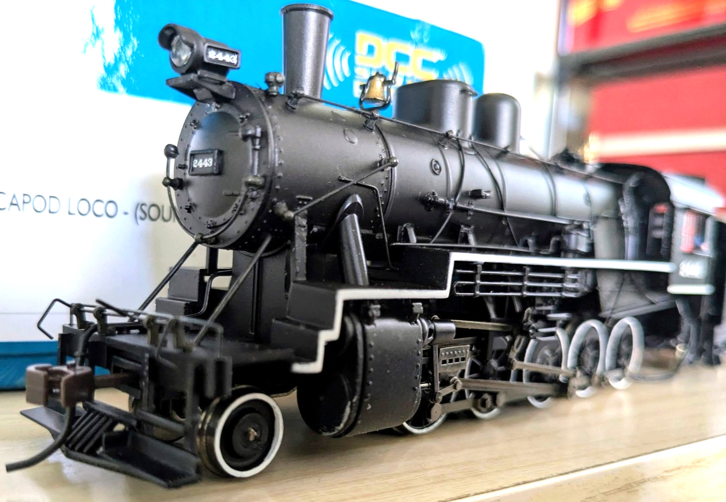 **LNIB **SOUND&DCC** 2-10-0 DECAPOD SUSQUEHANNA SPECTRUM HO *RUNS & SOUNDS G@@D!