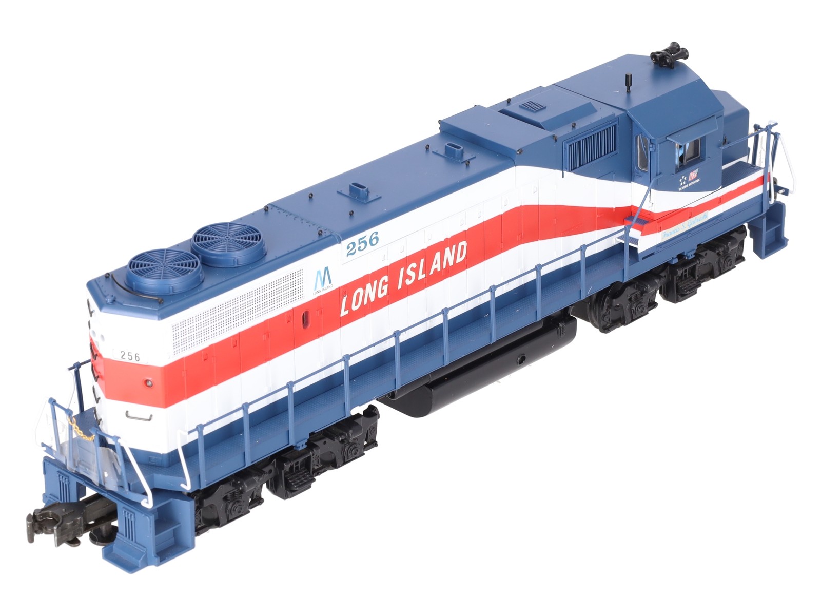 K-Line K2439-0256 O Long Island RR GP38-2 Diesel Locomotive #256 LN/Box