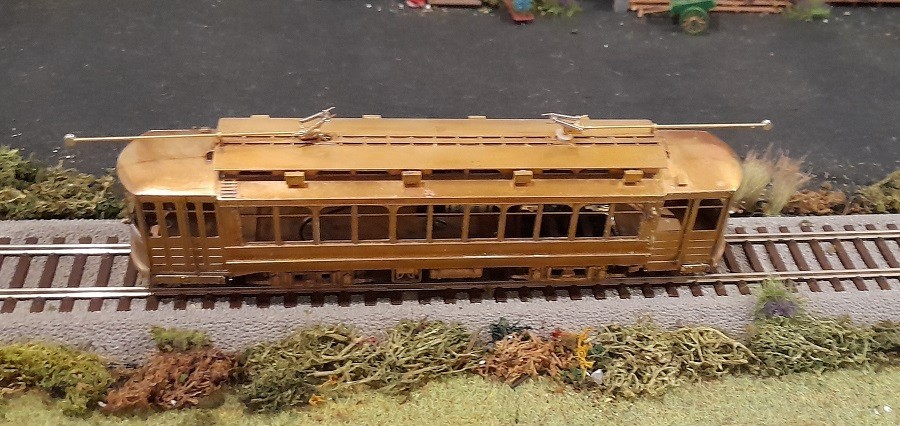 * 1/87 HO * Fairfield Models Brass * CSL Big Brill City Streetcar * Japan * 346