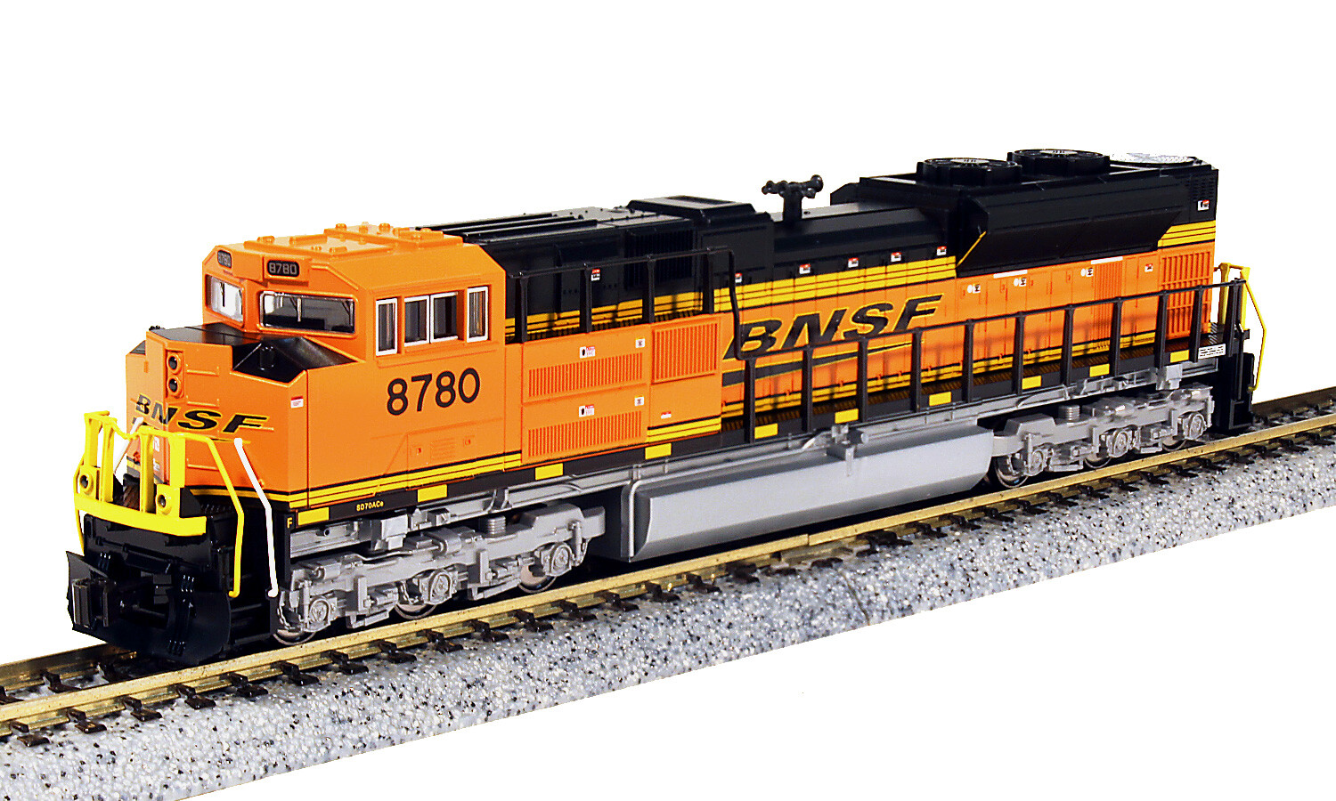 Kato 176-8526 N Scale BNSF Railway Swoosh EMD SD70ACe Diesel Locomotive 8780 NIB