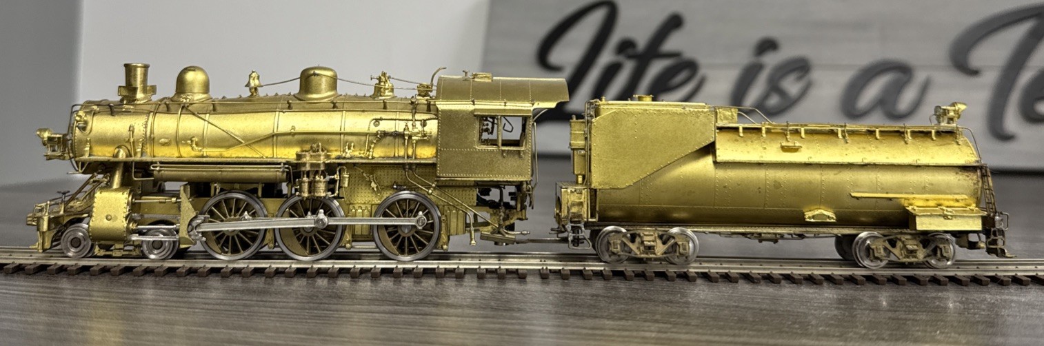 Precision Scale Co. HO Brass #PSC-15614 Ten Wheeler Southern Pacific 4-6-0 T-28