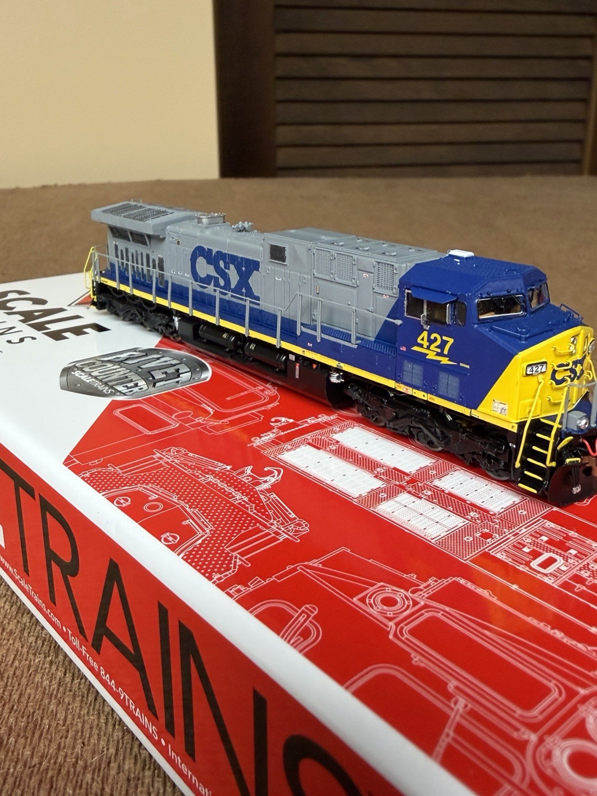 N Scale Scaletrains Rivet Counter CSX AC4400CW