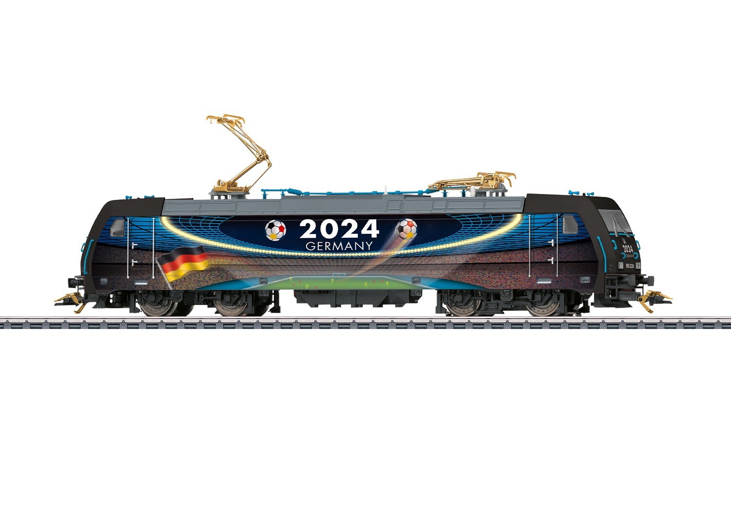 Marklin 36649 Locomotive Gruppo & 185.2 Livery Commemorative Undisputed European