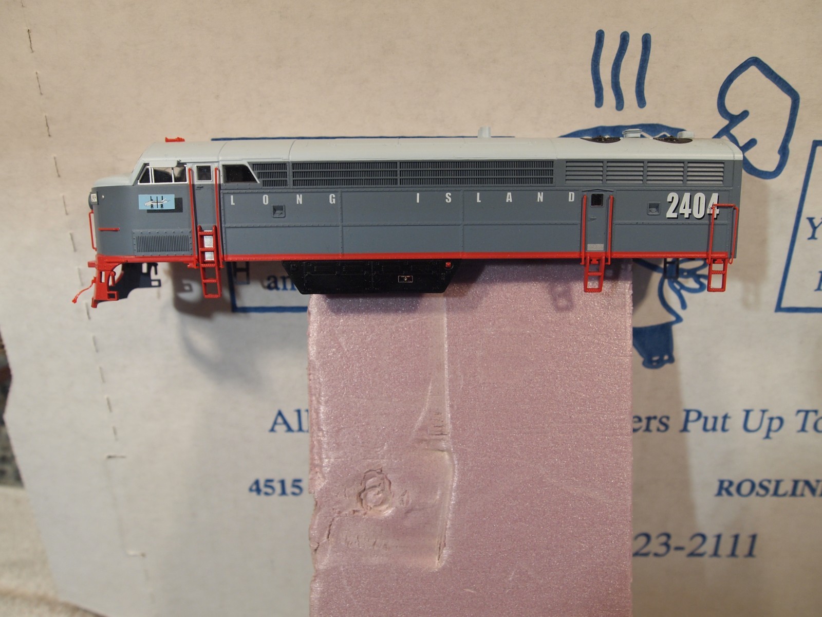 FAIRBANKS-MORSE, LONG ISLAND, CPA-24-5, BODY SHELL NEW, SQUARE LOGO No 2404