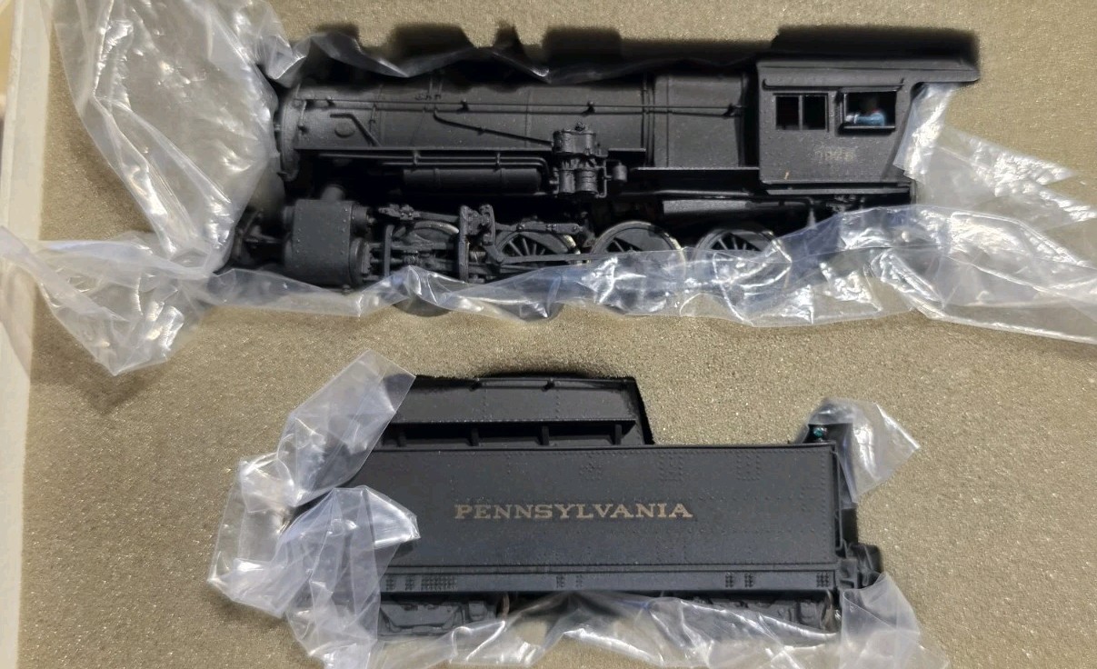 Olympia Precision Models HO Scale Brass 2-8-0 Class HIOS Steam Loco PRR GN-110
