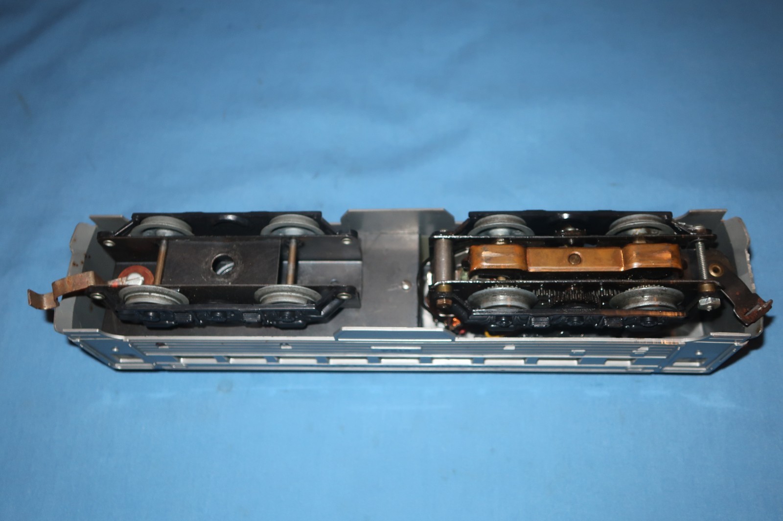 Marx #2124 Boston and Maine Budd Car. Modified. Runs well