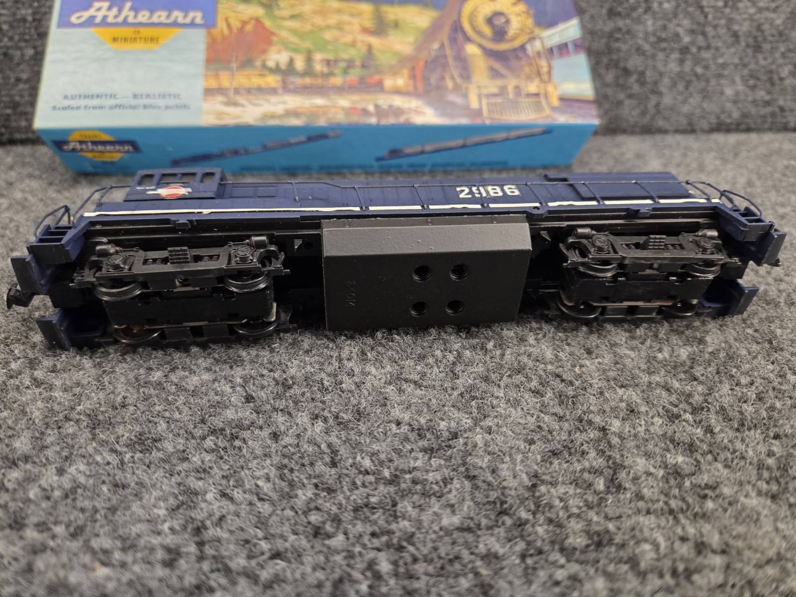 Athern HO Missouri Pacific Locomotive #2986 Dummy