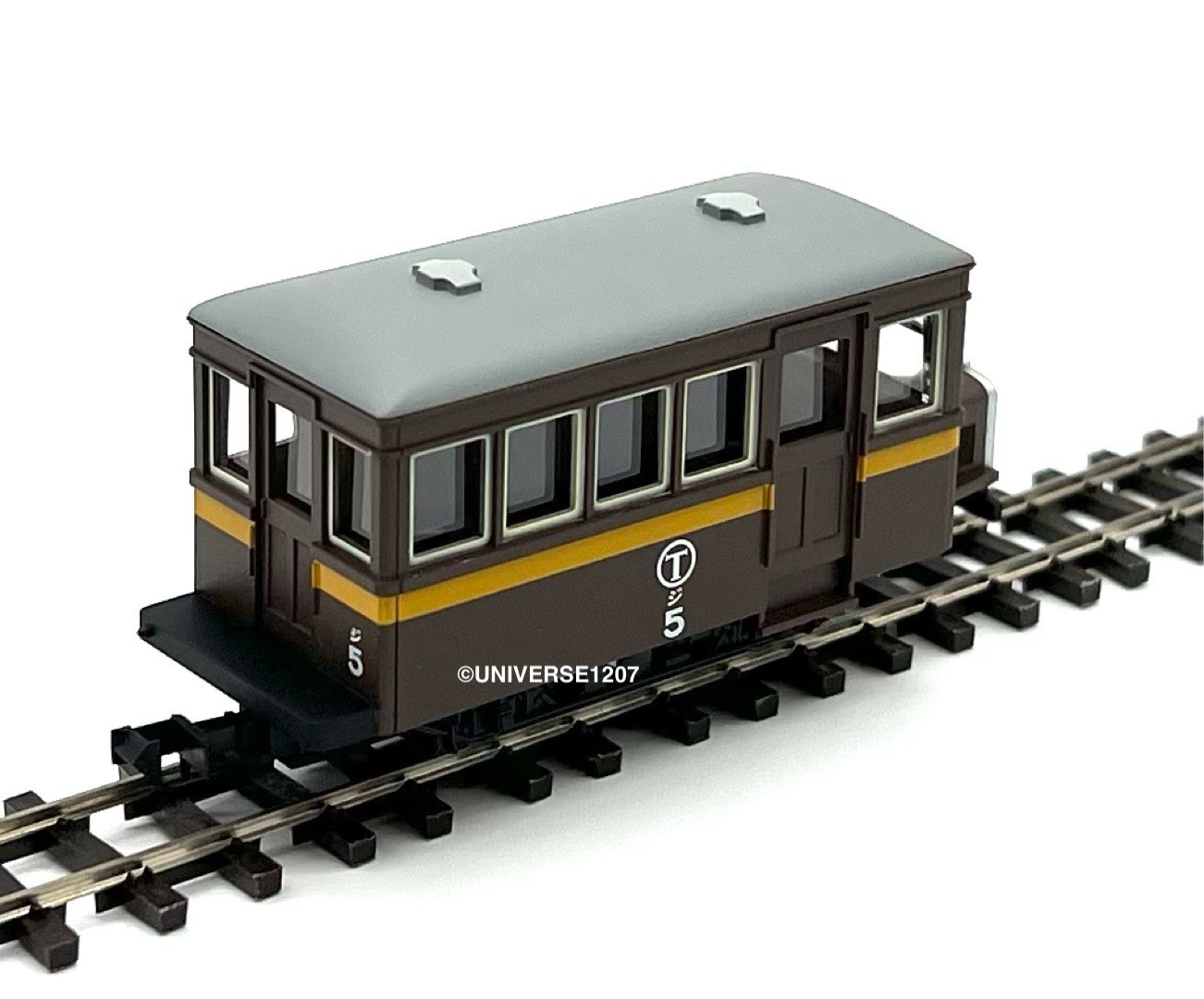 HOn30/HOe Tomytec Nekoya Narrow Gauge Railcar 2-Pack w/Power Drive Chassis H0e