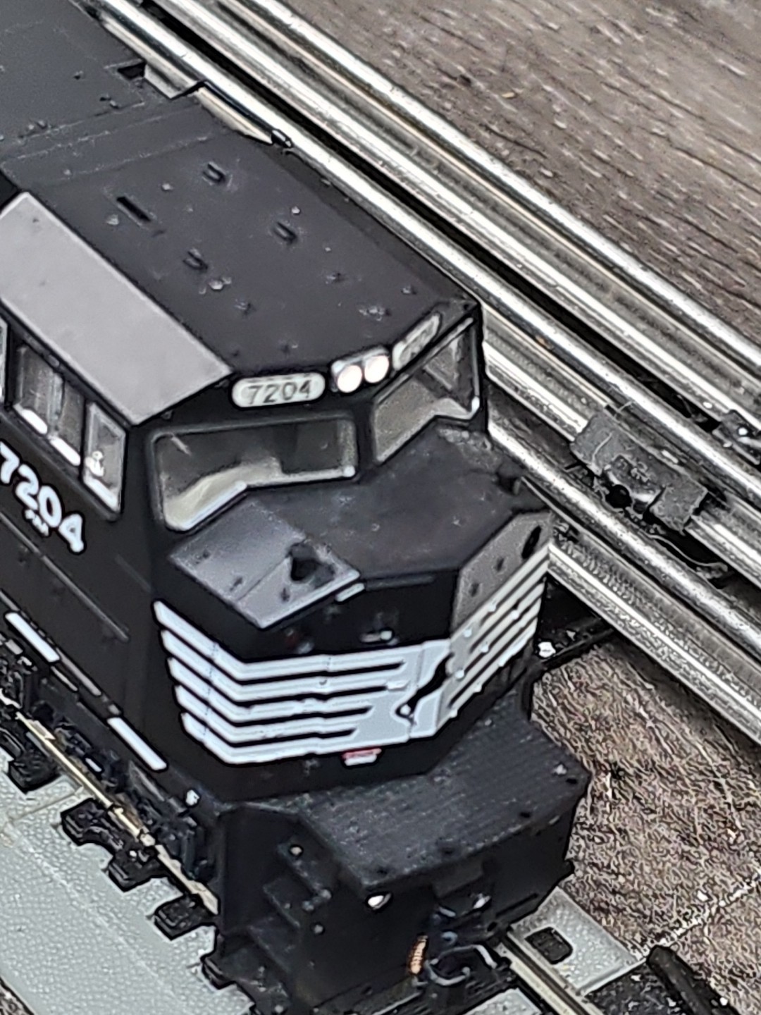 HO KATO 37-6346 EMD SD80MAC NORFOLK SOUTHERN NS # 7204 Read.