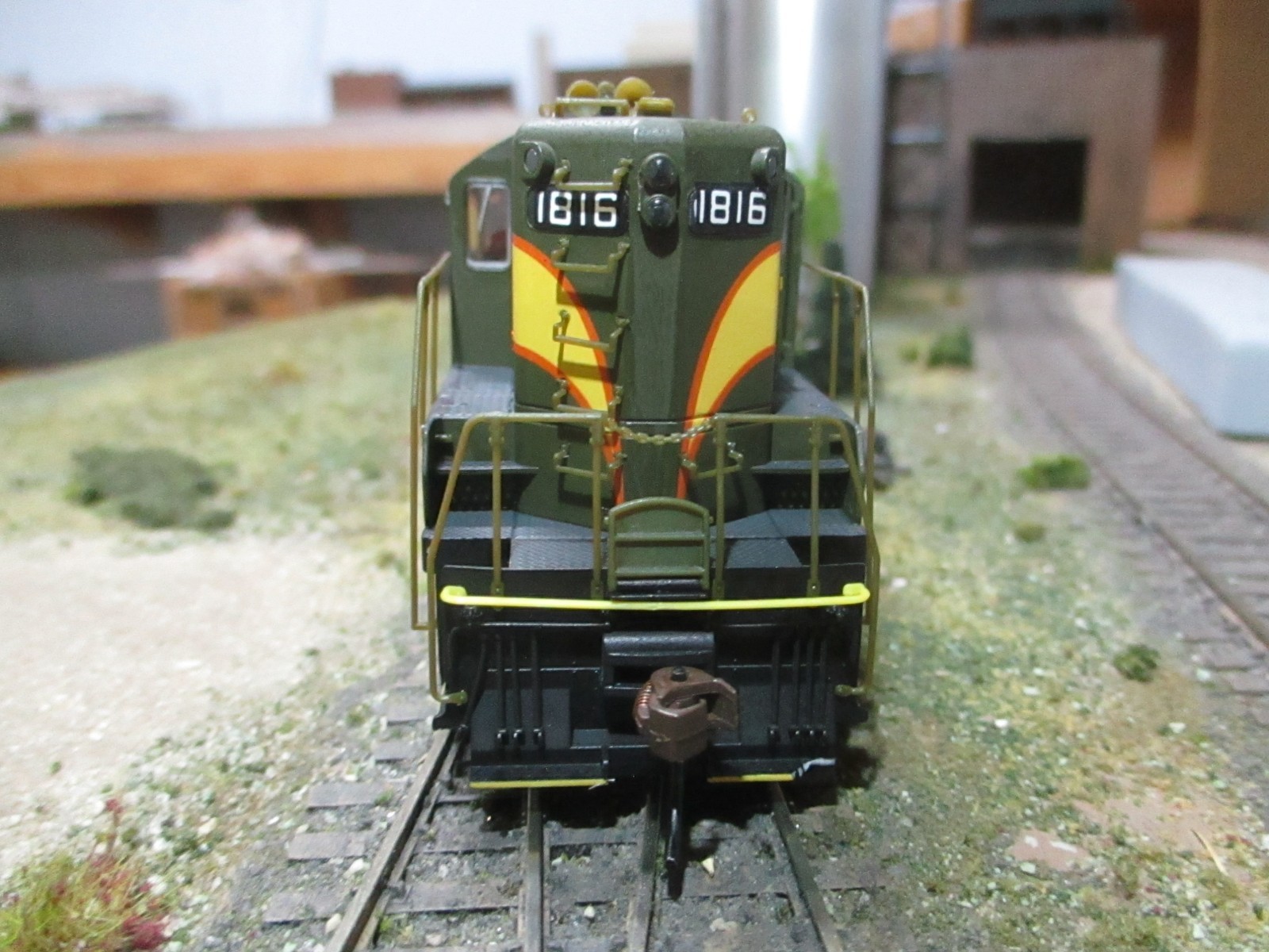 SAL 1816 EMD GP7 PROTO 2000, NEW GEARS,RENUMBERED,TCS DUAL MODE DC/DCC, NO SOUND