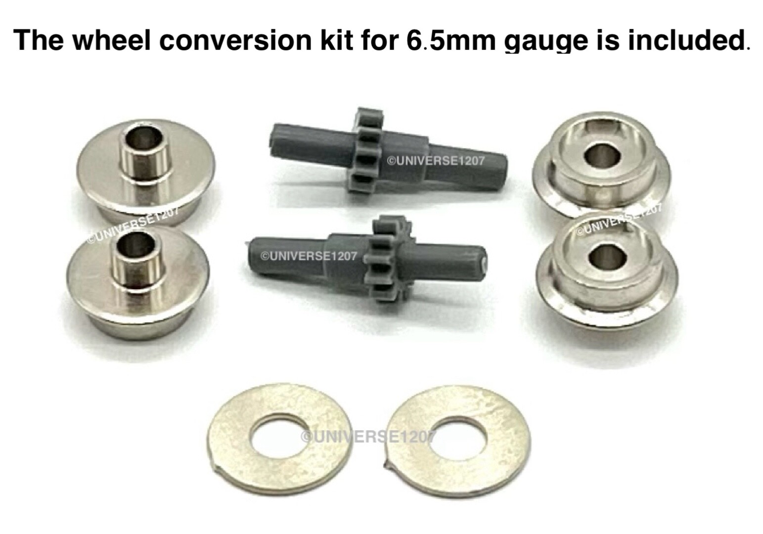 Z/Nn3/Nm/HOn2/HOf/HOi Gauge Aru Locomotive Power Drive Chassis 16.5mm/D5.2mm